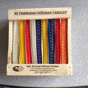 45 Chanukah Beeswax 🐝 Candles 🕯